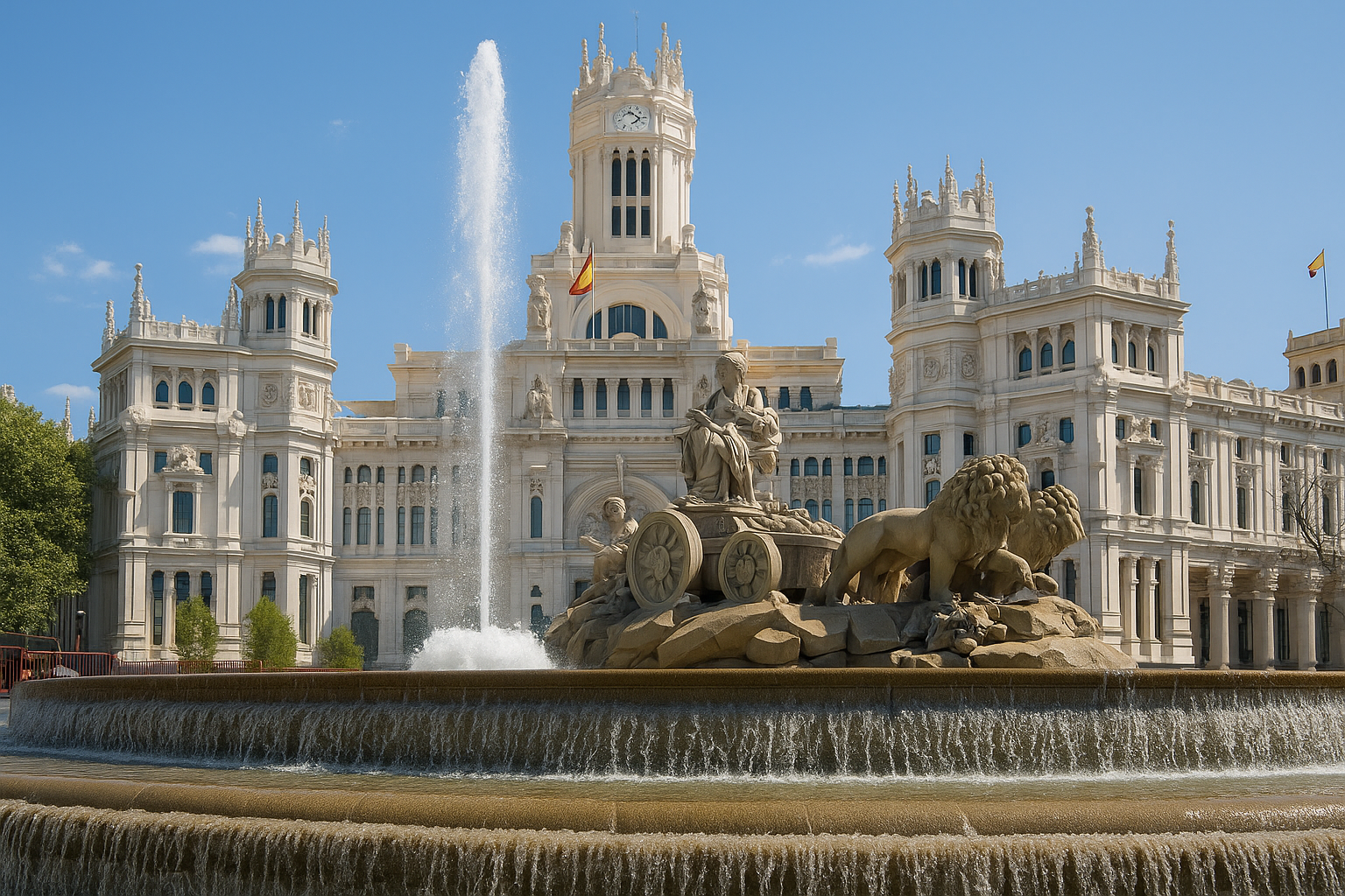 Plaza de Cibeles en Madrid