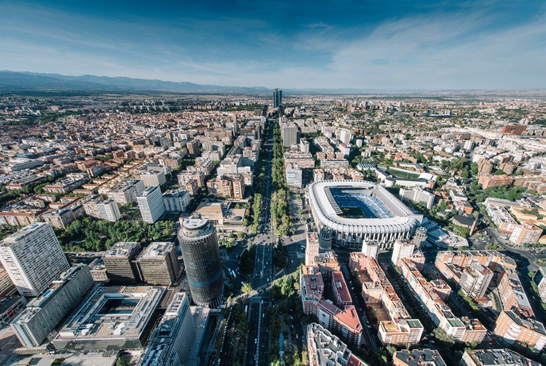 Vista panorámica de Madrid